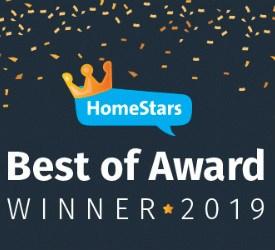 2019 Top Choice and HomeStars Awards Winner !!